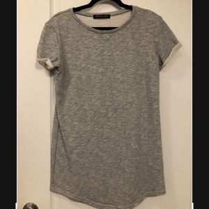 White Fox Boutique French Terry Sweatshirt Dress